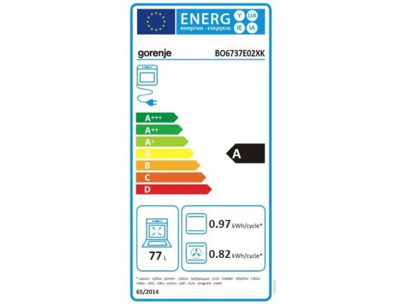 Vestavná trouba Gorenje BO6737E02XK
