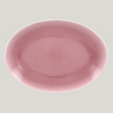 RAK Porcelain RAK Vintage talíř oválný 36 × 27 cm – růžová | RAK-VNNNOP36PK