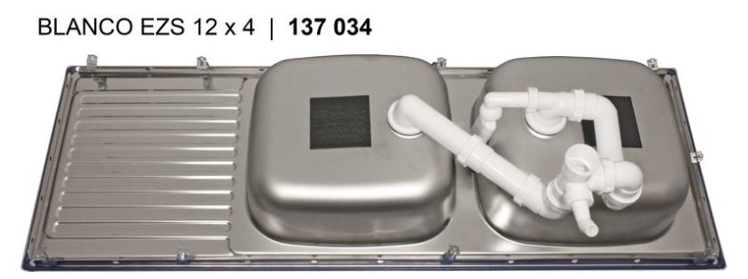 Blanco TOP EZS 12 x 4-2 Nerez přírodní lesk oboustranné provedení+137034