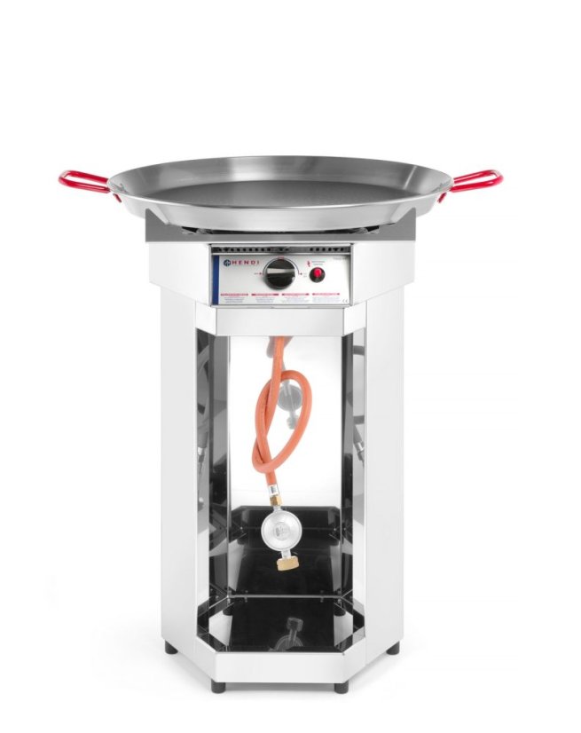 Plynový gril Fiesta 600 , HENDI, 4,8kW, 600x600x(H)870mm