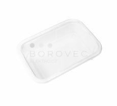 Obal miska zatavovaci 580ml 165x119x45 1-dilna bila polevkova