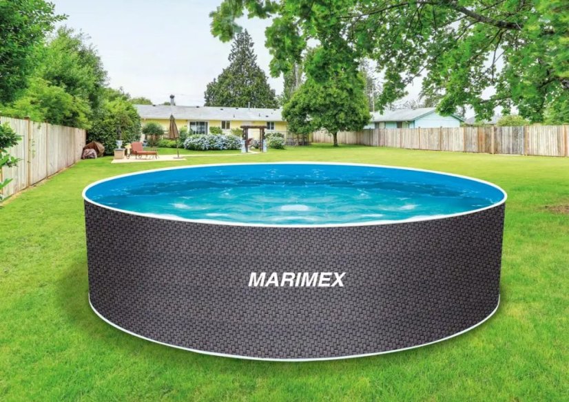 Bazén Marimex Orlando 3,66 x 0,91 m RATAN +skimmer
