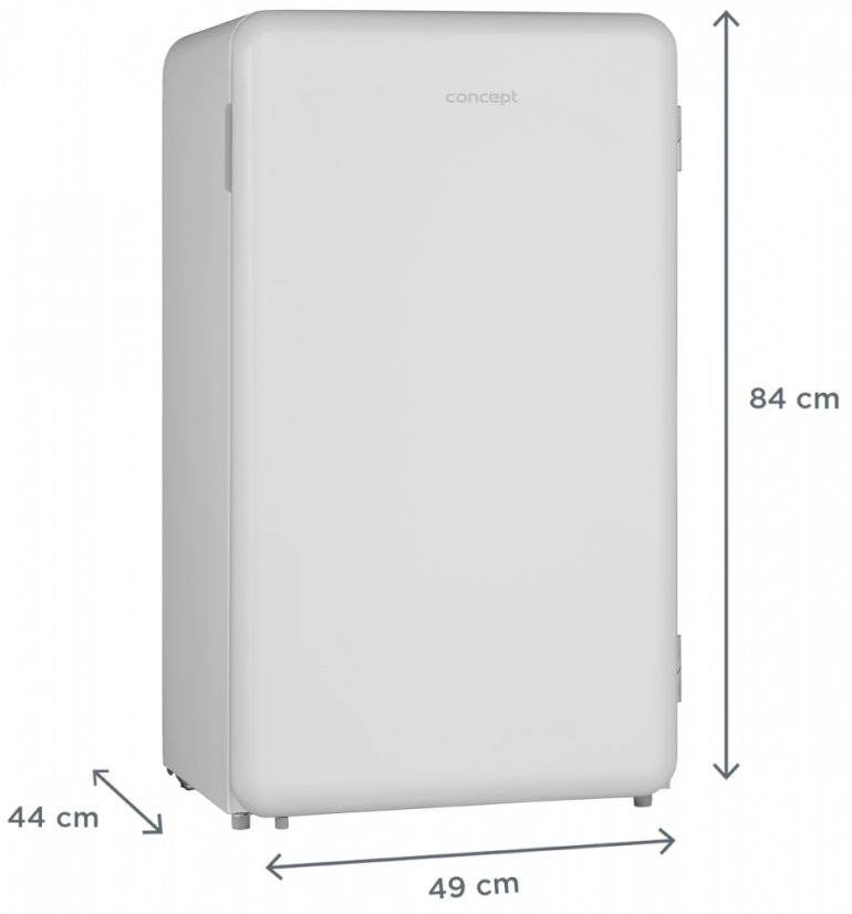 Retro lednice Concept LTR3047whN