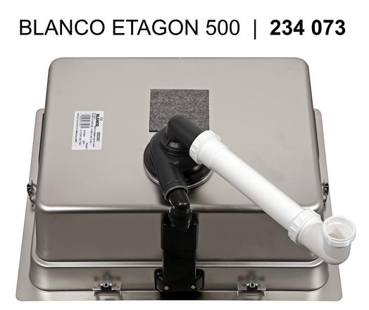 Blanco ETAGON 500-IF InFino nerez hedvábný lesk bez excentru a pojezdy