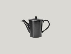 RAK Porcelain RAK Konvička na kávu s pokličkou 35 cl – černá | RAK-EDCP35