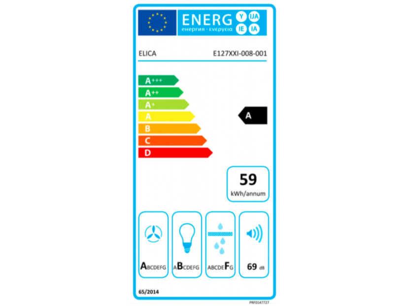 Vestavná digestoř Elica HILIGHT-X H16 BL MAT/A/100