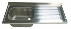 OEM dřezová deska 1400x600mm 1x(500x400x250)L