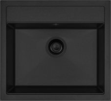 Sinks SOLO 560 BL Pureblack