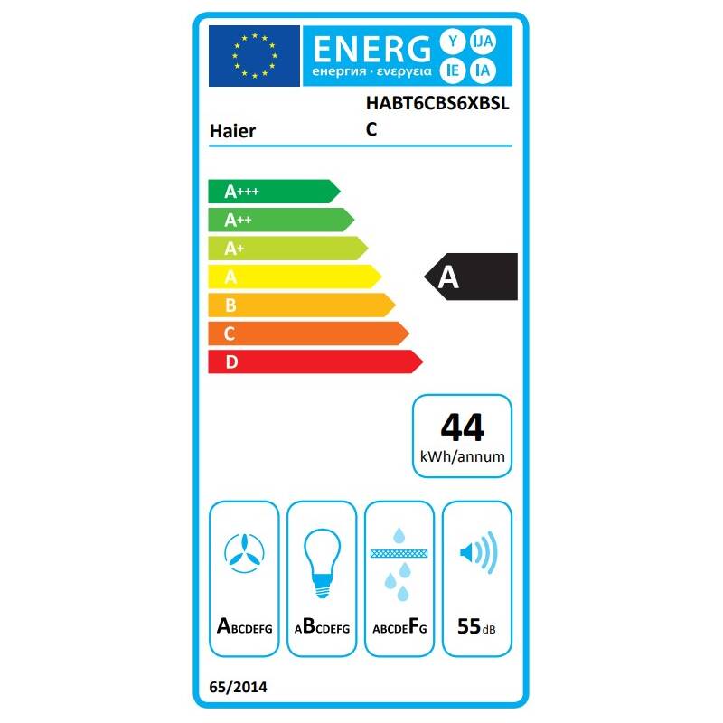 Výsuvná digestoř Haier HABT6CBS6XBSLC