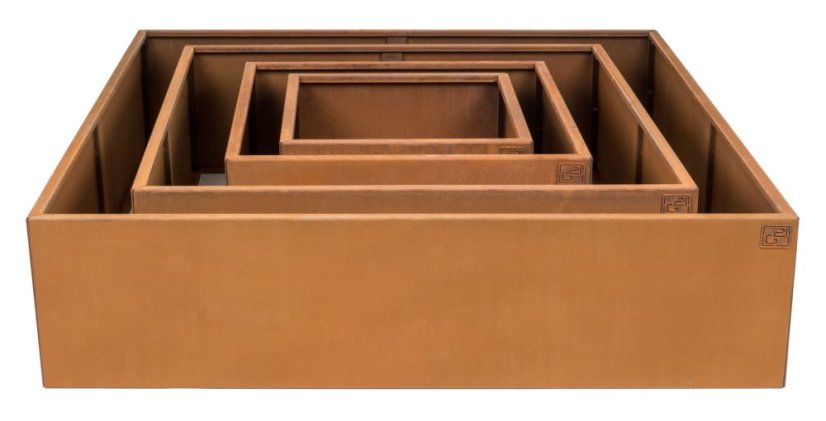 Vyvýšený záhon G21 50 x 32 x 50 cm, Corten