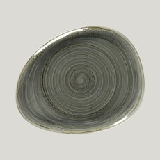 RAK Porcelain RAK Spot talíř mělký 28 × 22,5 cm – olivínový | RAK-SPTFLFP28