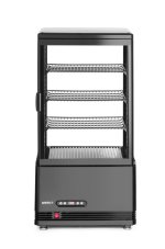 Chlazená skříň displeje, 68 l, Arktic, Černá, 230V/170W, 444x397x(H)875mm