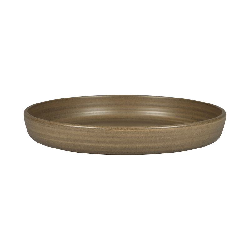 RAK Porcelain Ease selva talíř hluboký pr. 27,8 cm, tmavě hnědý RAK Porcelain Ease selva talíř hluboký pr. 27,8 cm, tmavě hnědý