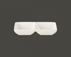 RAK Porcelain RAK Minimax dvojitá miska na omáčky 11,5 cl | RAK-ACTS01