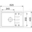 Franke BSG 611-62 onyx Malta Fragranit