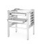 Podstavec pro pece GN 1/1, HENDI, Millenial Smart Gastro, Black Mask Gastro, Touch Screen Gastro, 631x560x(H)770mm
