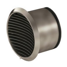 Naber P-Turbo 150 X - venkovní mřížka bez zpětné klapky nerez