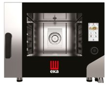 Millennial Konvektomat s dotykovou obrazovkou Pekárna s automatickým čisticím systémem, 4× 600×400 mm - elektronicky řízený, elektrický, Tecnoeka, 400V/7800W, 850x1035x(H)700mm