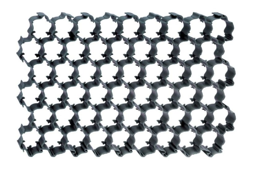 Dlaždice Prosperplast zatravňovací PLANT černá 60x40cm - 1,1m2