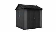 Zahradní domek Keter Newton Plus wide 7x7,5 šedý, s podlahou
