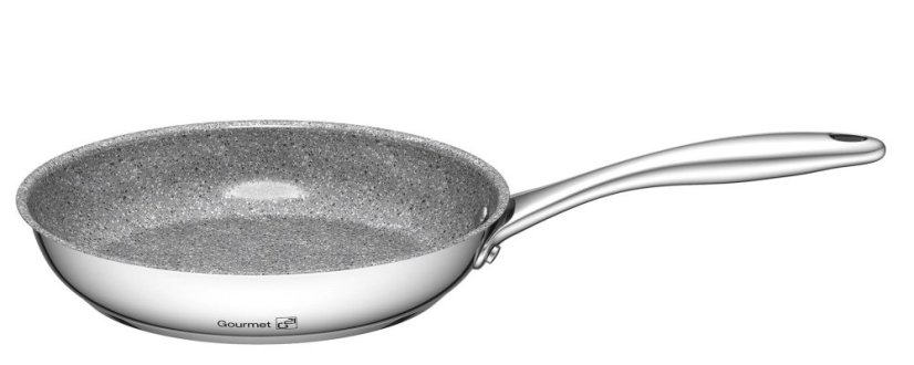 Sada nádobí G21 Gourmet Miracle s cedníkem, 9 dílů, nerez/greblon
