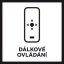 Ostrůvková digestoř Airforce SILHOUETTE EASY FIT WH/F/100