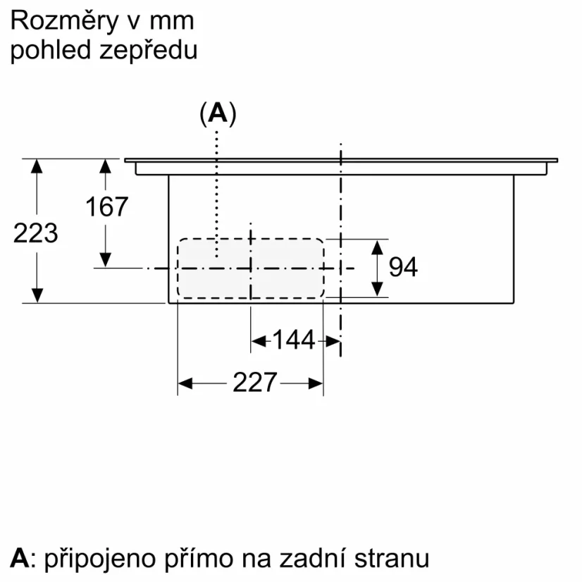 Indukční varná deska Bosch PVS611B16E