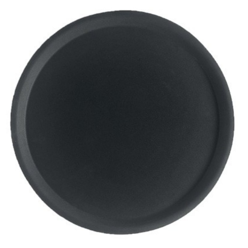 Cambro Camtread podnos protiskluzový kulatý pr. 28 cm, černá