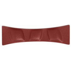 RAK Porcelain RAK Talíř koktejlový 32 × 9,5 cm, tmavě červená | RAK-NFMZCP32DR