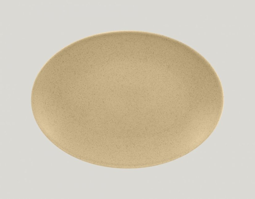 RAK Porcelain RAK Genesis talíř oválný 32 x 23 cm, mandlová | RAK-GNNNOP32AL RAK Porcelain RAK Genesis talíř oválný 32 x 23 cm, mandlová | RAK-GNNNOP32AL