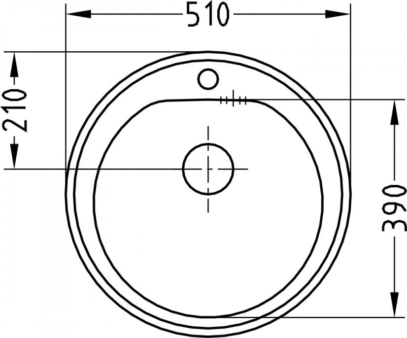 Alveus FORM 30, fi 510 fi 114 ECO, hloubka 155 F