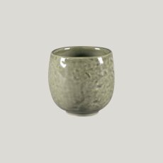 RAK Porcelain Krush šálek bez ucha 10 cl, šedý