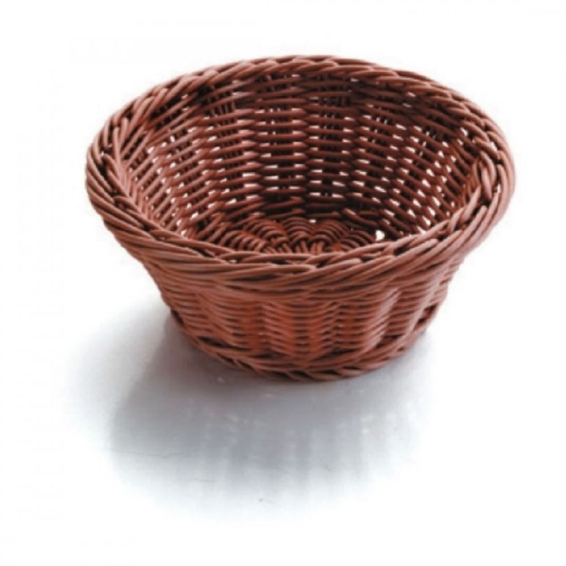 Lacor Košík na pečivo polypropylenový kulatý 23 × 8 cm, tmavý Lacor Košík na pečivo polypropylenový kulatý 23 × 8 cm, tmavý