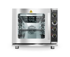 Horkovzdušná parní trouba s grilem 4x GN 2/3, HENDI, Světle šedá, 230V/3000W, 625x585x(H)590mm