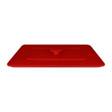 RAK Porcelain RAK Chef's Fusion poklice obdélníková 32 × 22 cm, červená | RAK-CFRT32BRLD