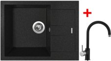 Sinks AMANDA 650 Granblack + Vitalia GR