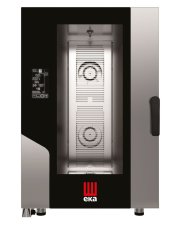 Konvektomat Millennial Black Mask Gastro, 11× GN 1/1 - elektronicky řízený, elektrický, Tecnoeka, Millennial Black Mask, LEFT DOOR, 400V/15400W, 730x849x(H)1130mm