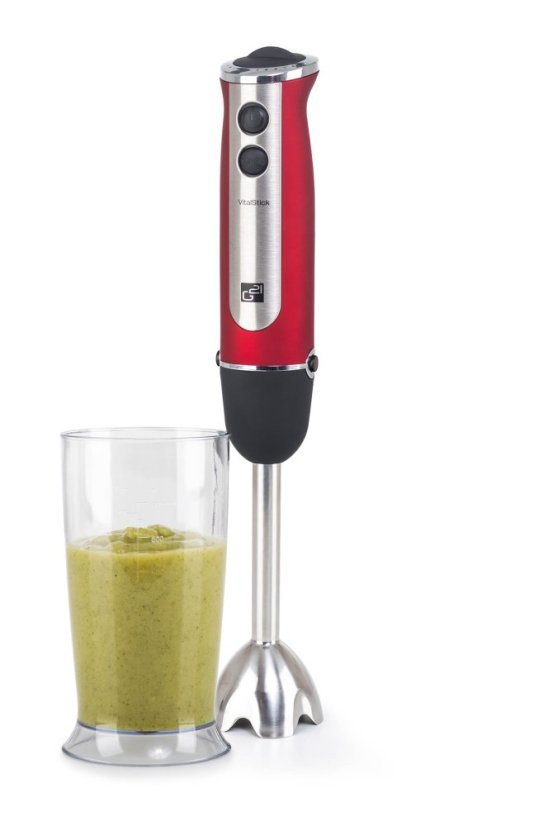 Mixér G21 VitalStick 800 W, Red/Black