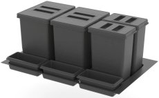 Sinks PRACTIKO 800 2x12l+2x5l+3x miska