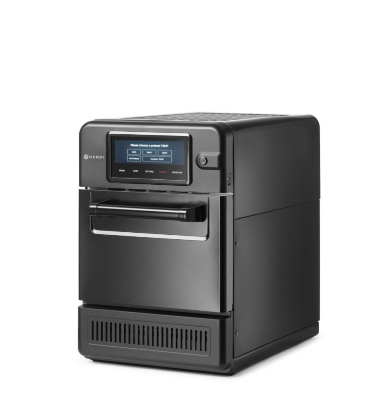 Vysokorychlostní pečící trouba CombiTurbo, HENDI, 18L, Černá, 230V/3000W, 402x735x(H)608mm
