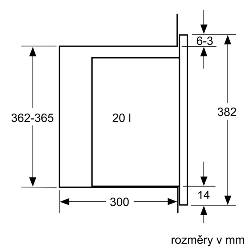 Mikrovlnná trouba Bosch BFL520MW0