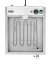 Hluboká fritéza, HENDI, 12L, 230V/3500W, 630x860x(H)438mm