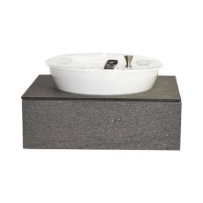 TOMGAST Chladicí box na jogurt GN 1/2, dekor kámen
