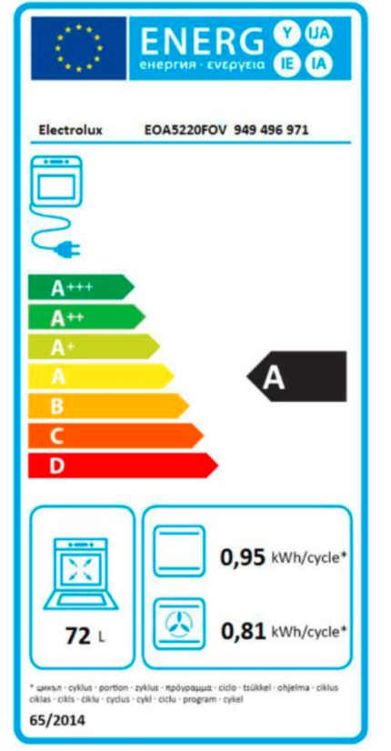 Vestavná trouba Electrolux EOA5220FOV