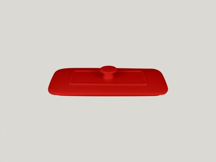 RAK Porcelain RAK Chef's Fusion poklice pro obdélný pekáč 20 × 10 cm, červená | RAK-CFRT20BRLD RAK Porcelain RAK Chef's Fusion poklice pro obdélný pekáč 20 × 10 cm, červená | RAK-CFRT20BRLD