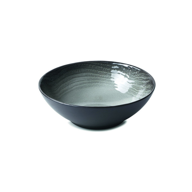 Revol Talíř hluboký 19 cm, černý písek | REV-653532 Revol Talíř hluboký 19 cm, černý písek | REV-653532