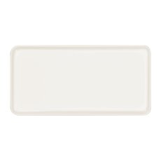 RAK Porcelain RAK Fractal talíř mělký obdélníkový 32 × 16 cm, bílý | RAK-FTRTF32
