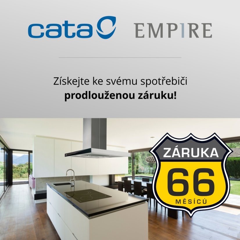 Podvěsná digestoř Empire PD VESUV 50 Černá