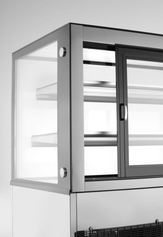 Vitrína se 2 policemi, Arktic, 230V/500W, 677x1524x(H)1230mm