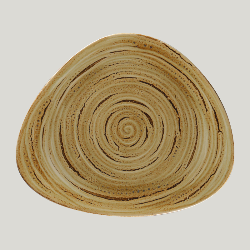 RAK Porcelain RAK Spot talíř mělký 31,5 × 26,5 cm – hnědý granát | RAK-SGRFLFP31 RAK Porcelain RAK Spot talíř mělký 31,5 × 26,5 cm – hnědý granát | RAK-SGRFLFP31